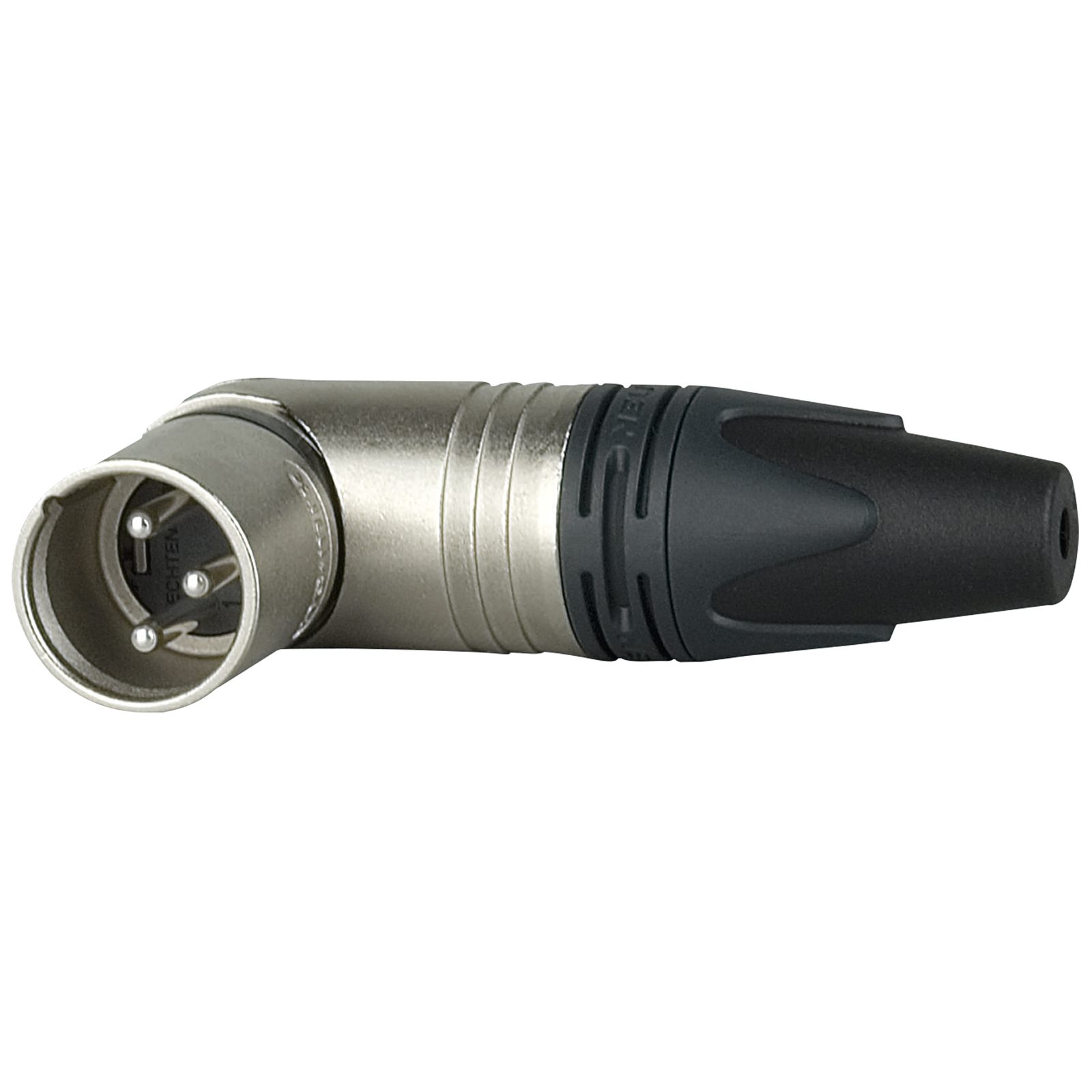 Connettore XLR cavo maschio 3 poli angolo retto RX Silver - Neutrik NC3MRX