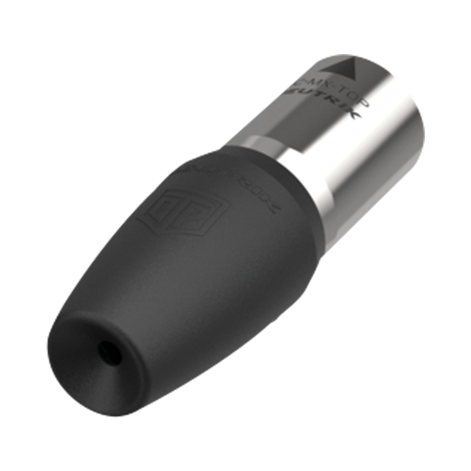 Connettore XLR maschio 3 poli TOP IP65 custodia acciaio inox - Neutrik NC3MX1TOP