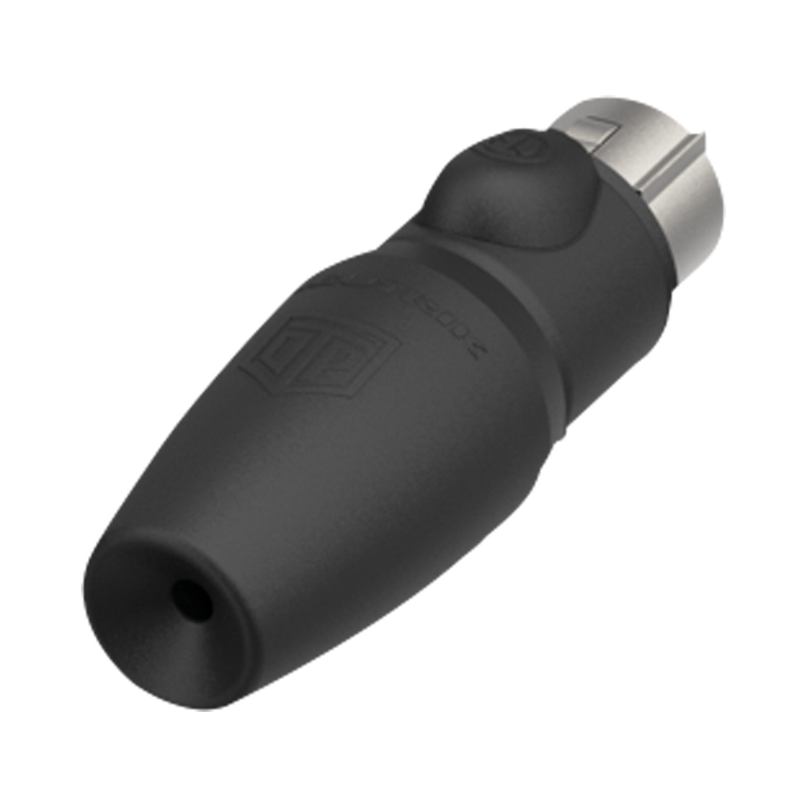 Connettore XLR femmina 5 poli TOP, contatti oro, custodia acciaio inox - Neutrik NC5FX1TOP
