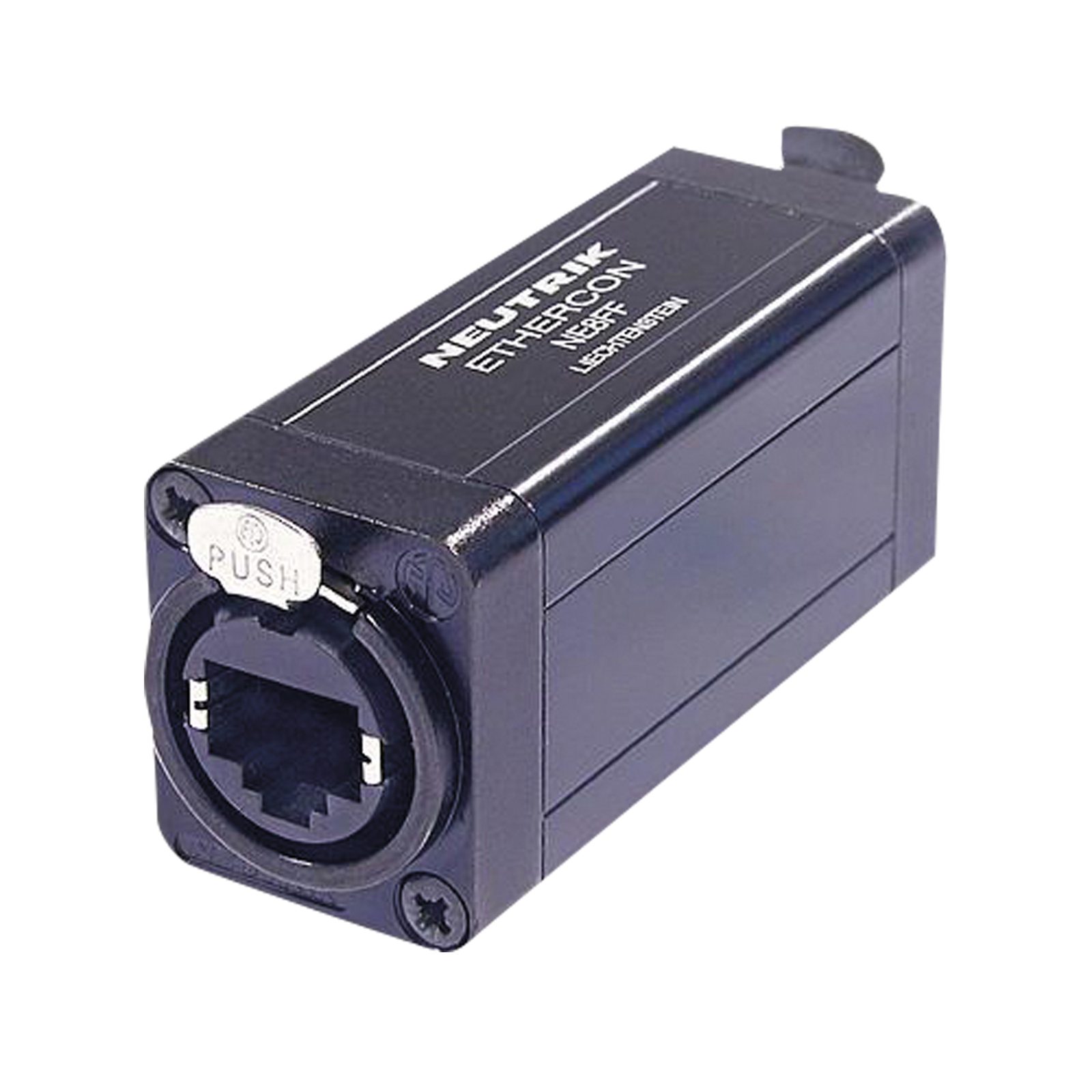 Giunto passante etherCON RJ45 prolunga nero - Neutrik NE8FF