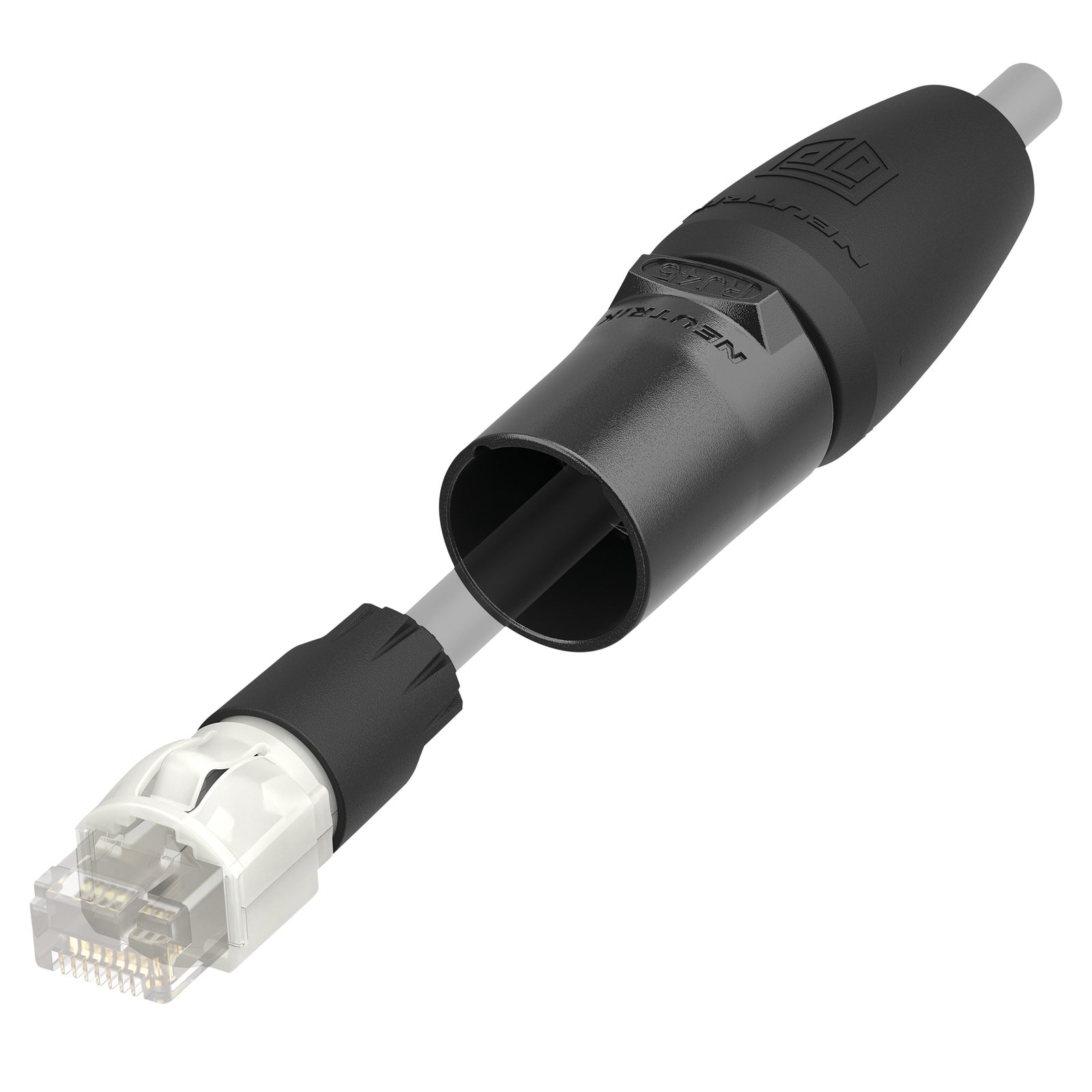 Ethercon Retractable Housing B Top IP65 - Neutrik NE8MXRBTOP