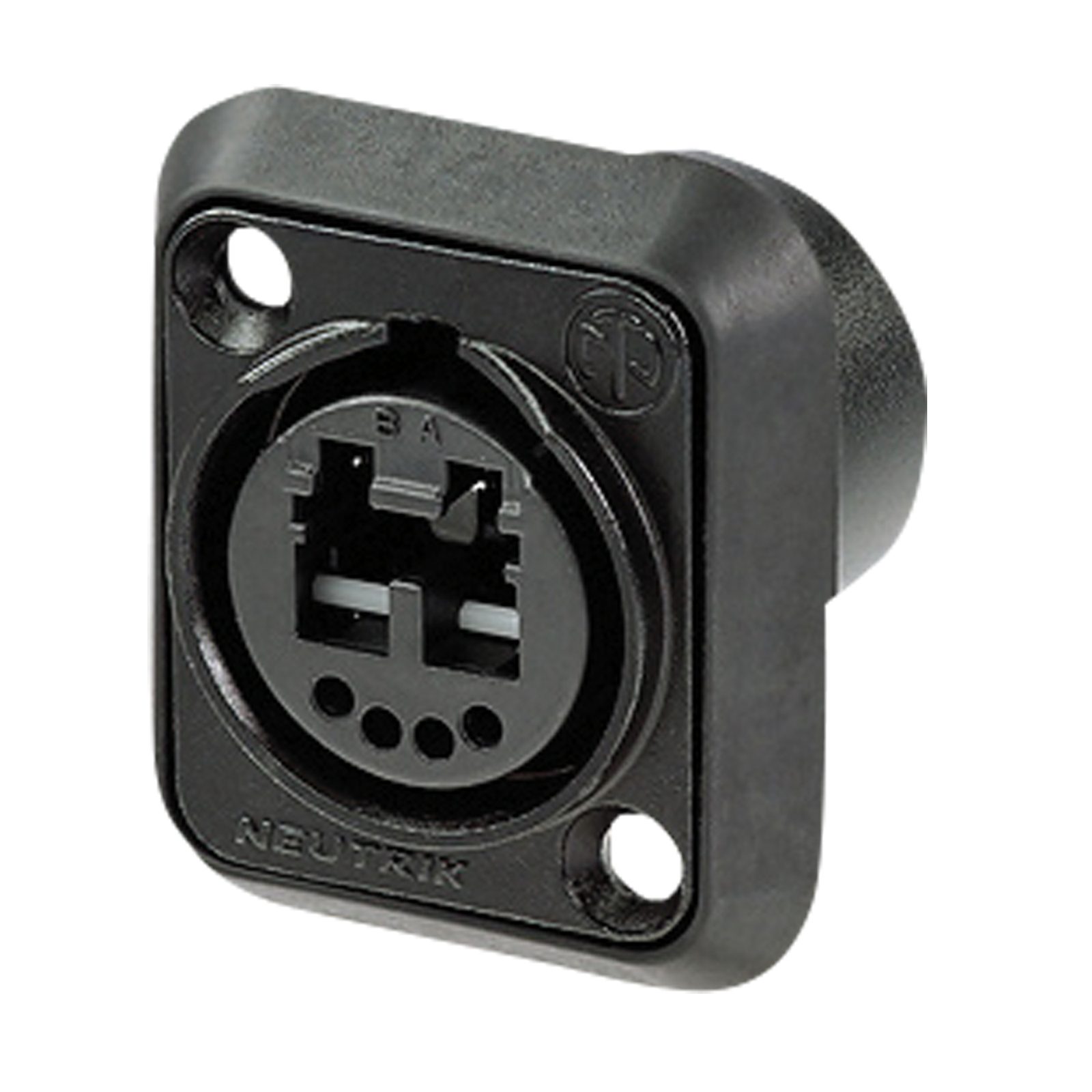 Connettore telaio opticalCON DUO LC-Duplex IP65 - Neutrik NO24FDWA