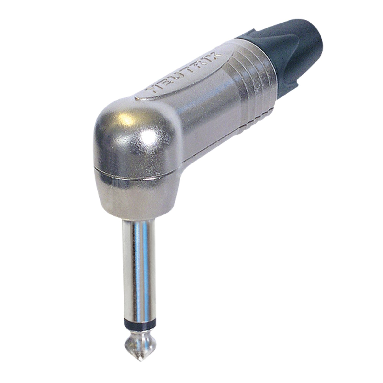 Jack plug 6.3 mm mono 90° angolato nichel - Neutrik NP2RX