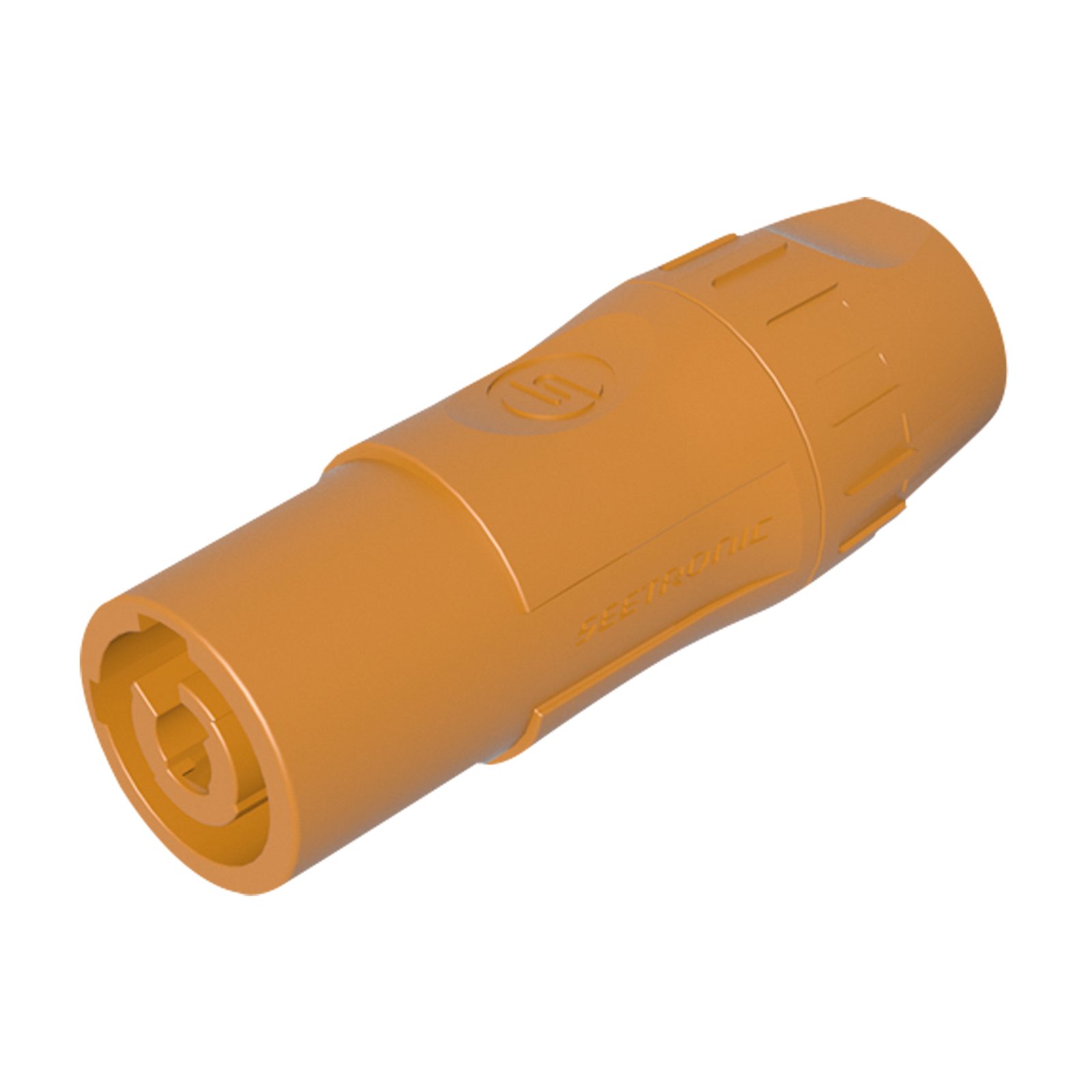 Connettore cavo Power Pro Twist IP65 Femmina Giallo - Seetronic SAC3MCANW