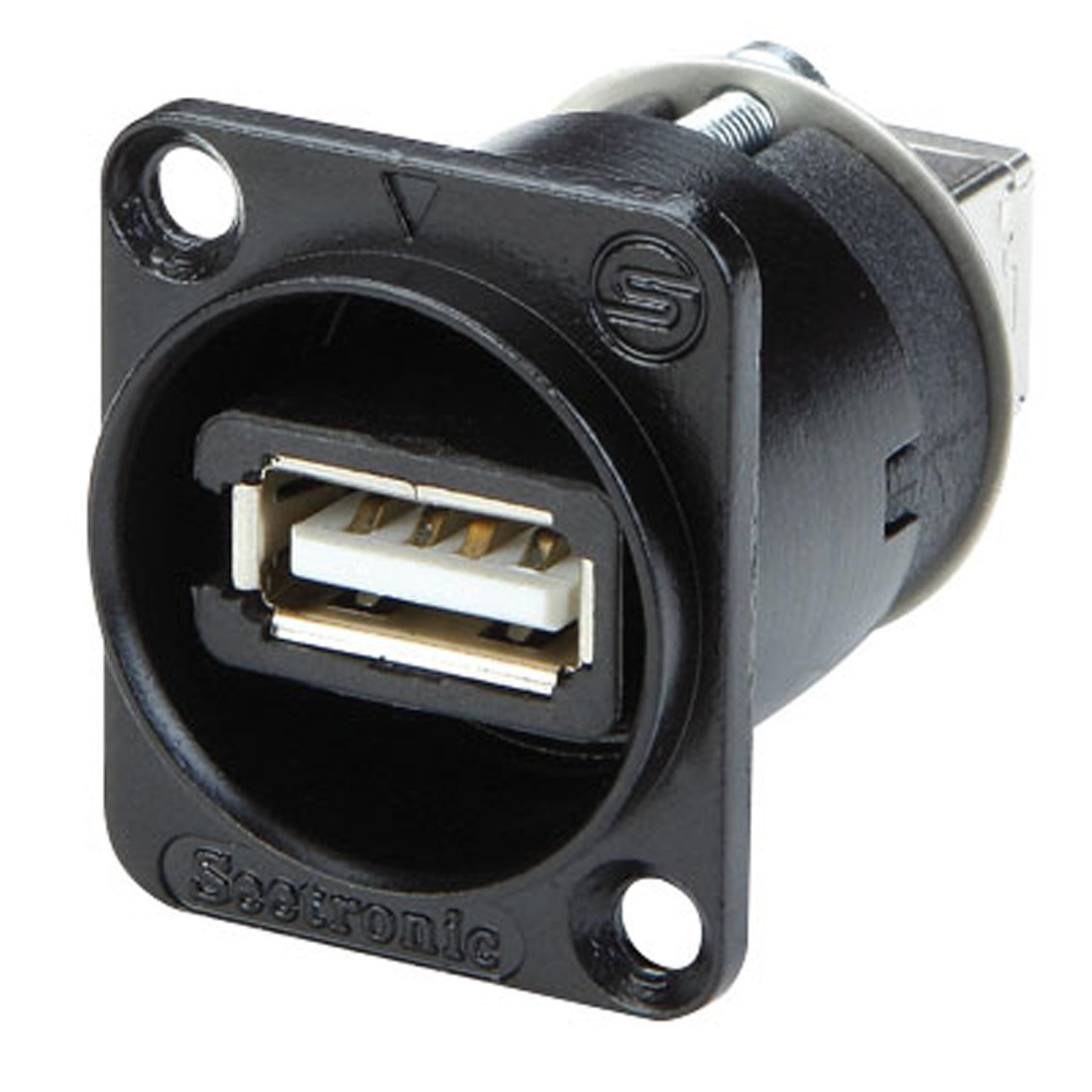 Adattatore passacavo USB 2.0 per telaio - Seetronic SAUSBWB