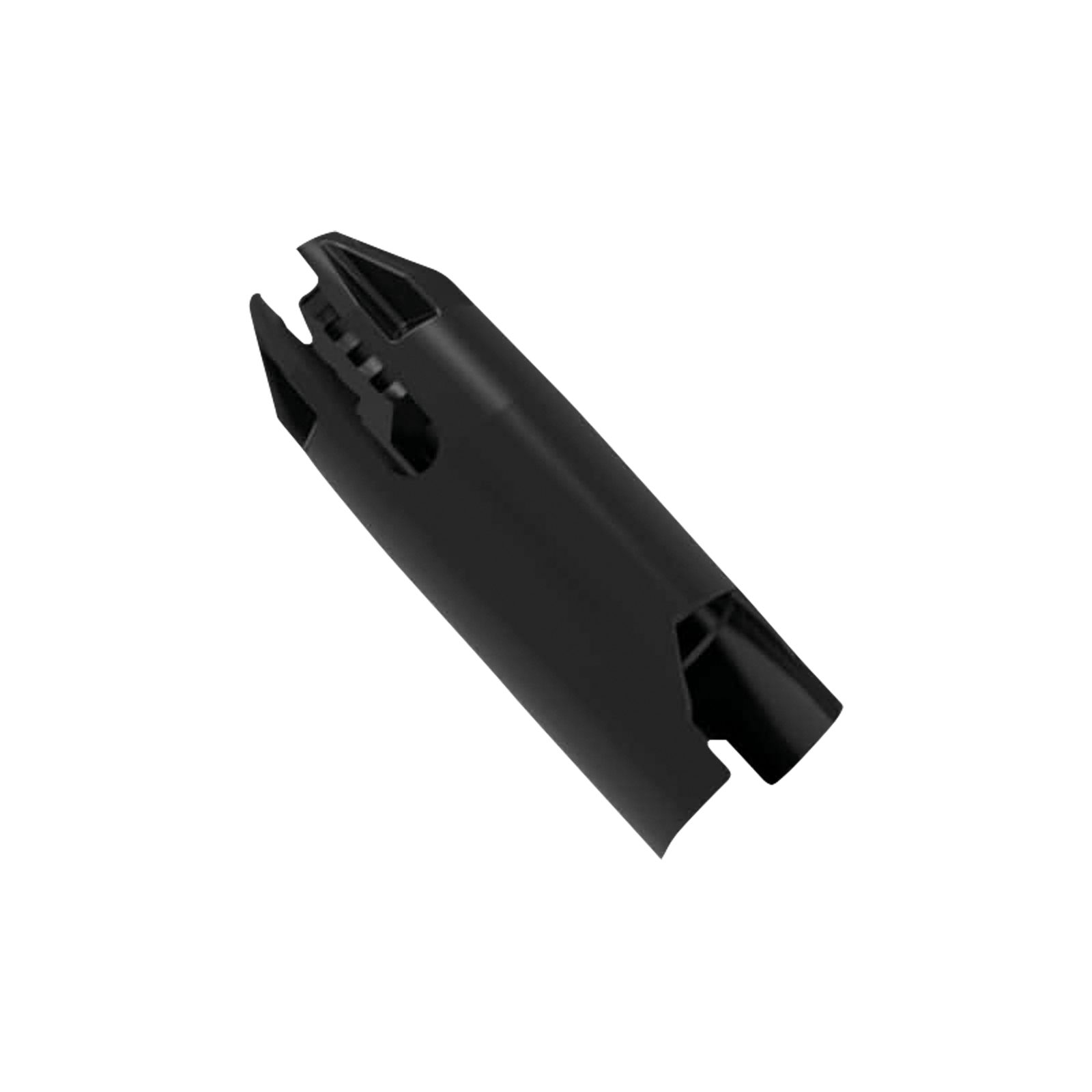 Connettore XLR 3 poli femmina acciaio inox nero contatti oro - Seetronic SCHF3B