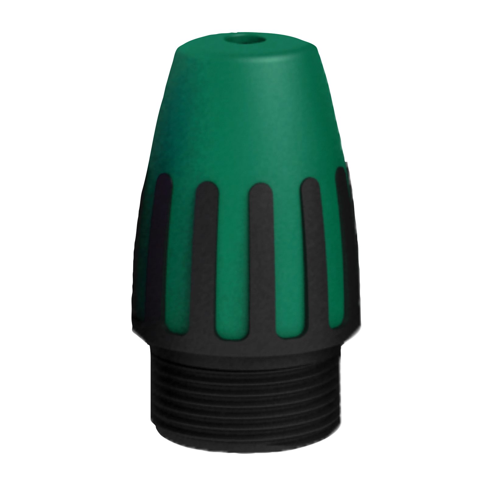 Guaina per connettori XLR Seetronic M-series, nera con cappuccio verde - SEETRONIC SCMBOOTGN