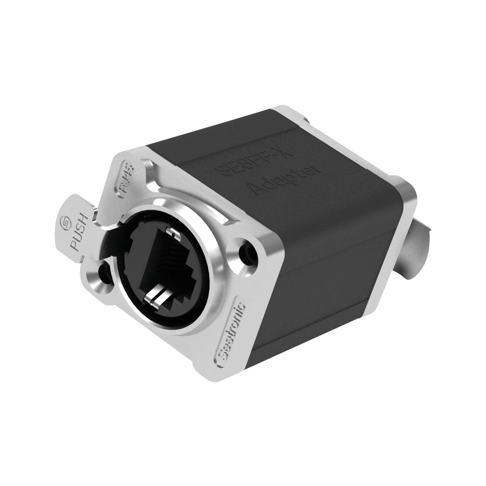 Accoppiatore RJ45 bloccabile 1 Gigabit IP20 - Seetronic SE8FFX