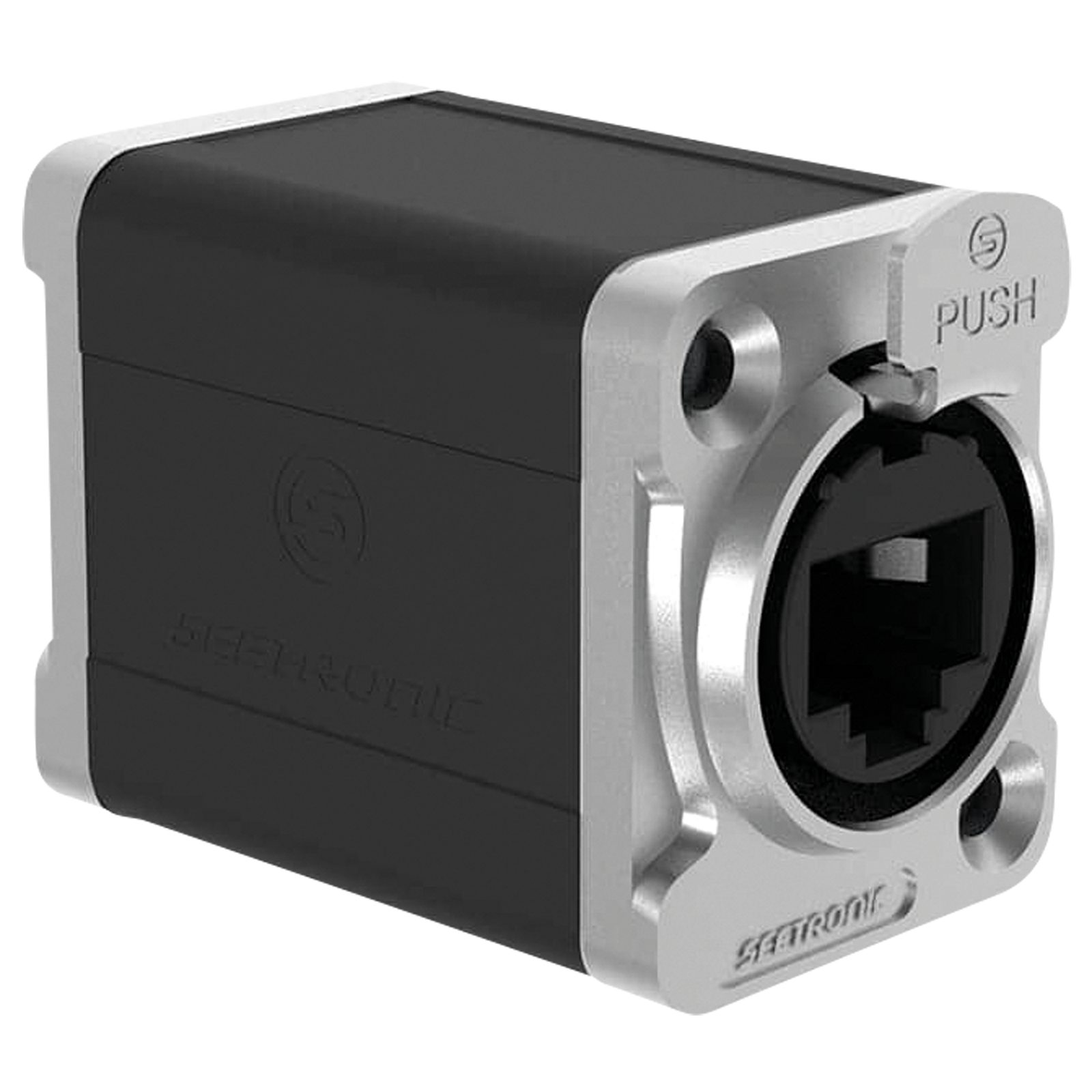 Accoppiatore passante RJ45 Cat6a PoE++ IP65 - Seetronic SE8FFXC6A