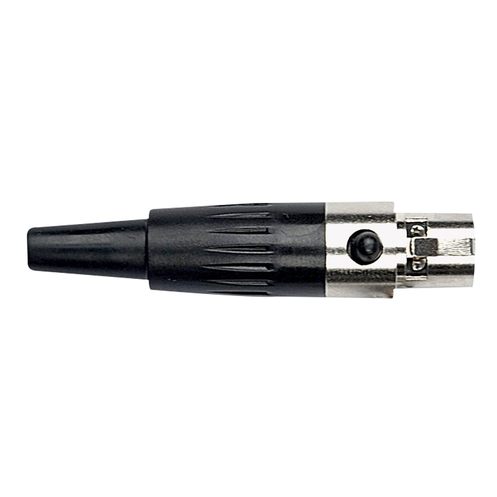 N-CON Mini XLR 4P Femmina - Alloggiamento Nickel Argento - DAP XFK204NB