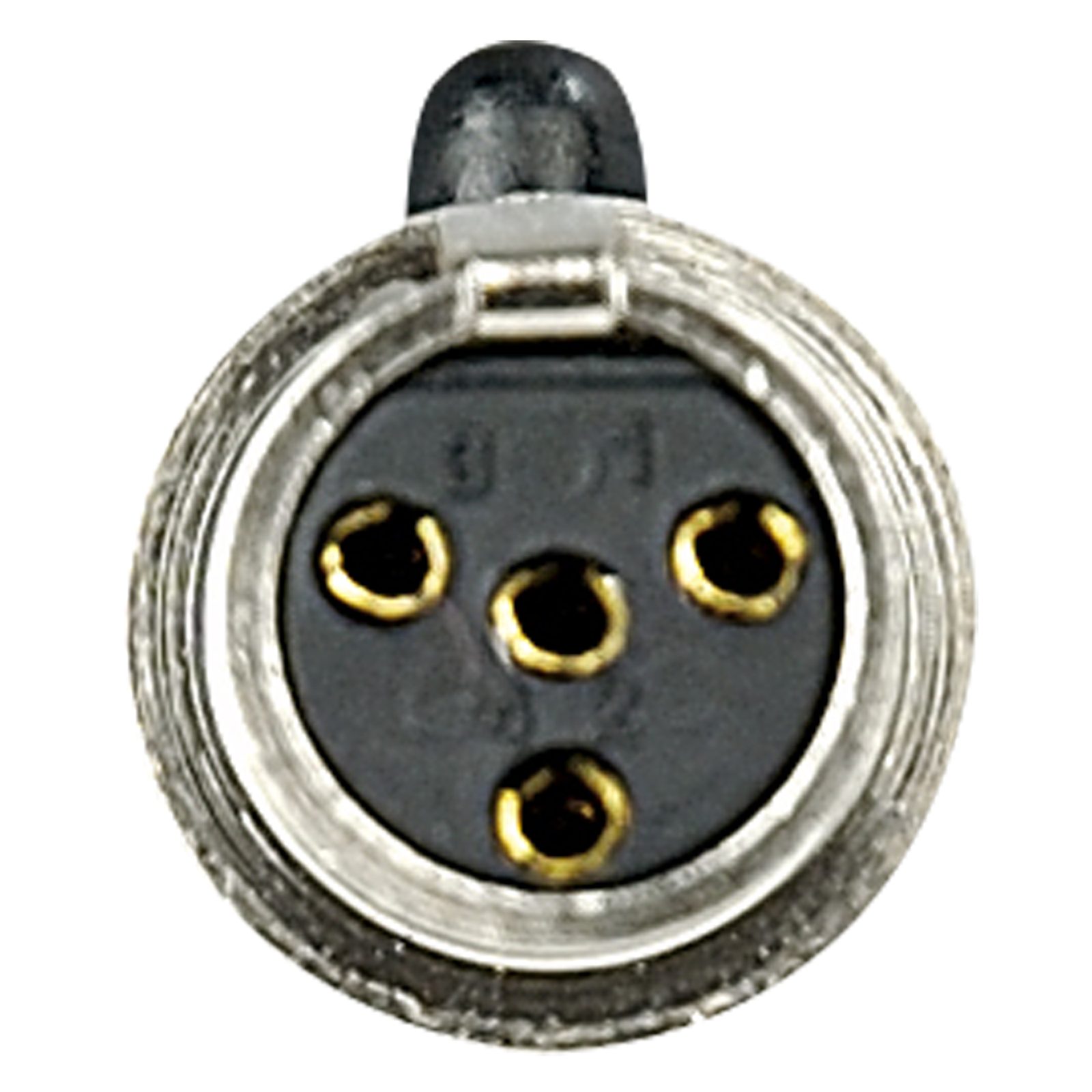 N-CON Mini XLR 4P Femmina - Alloggiamento Nickel Argento - DAP XFK204NB