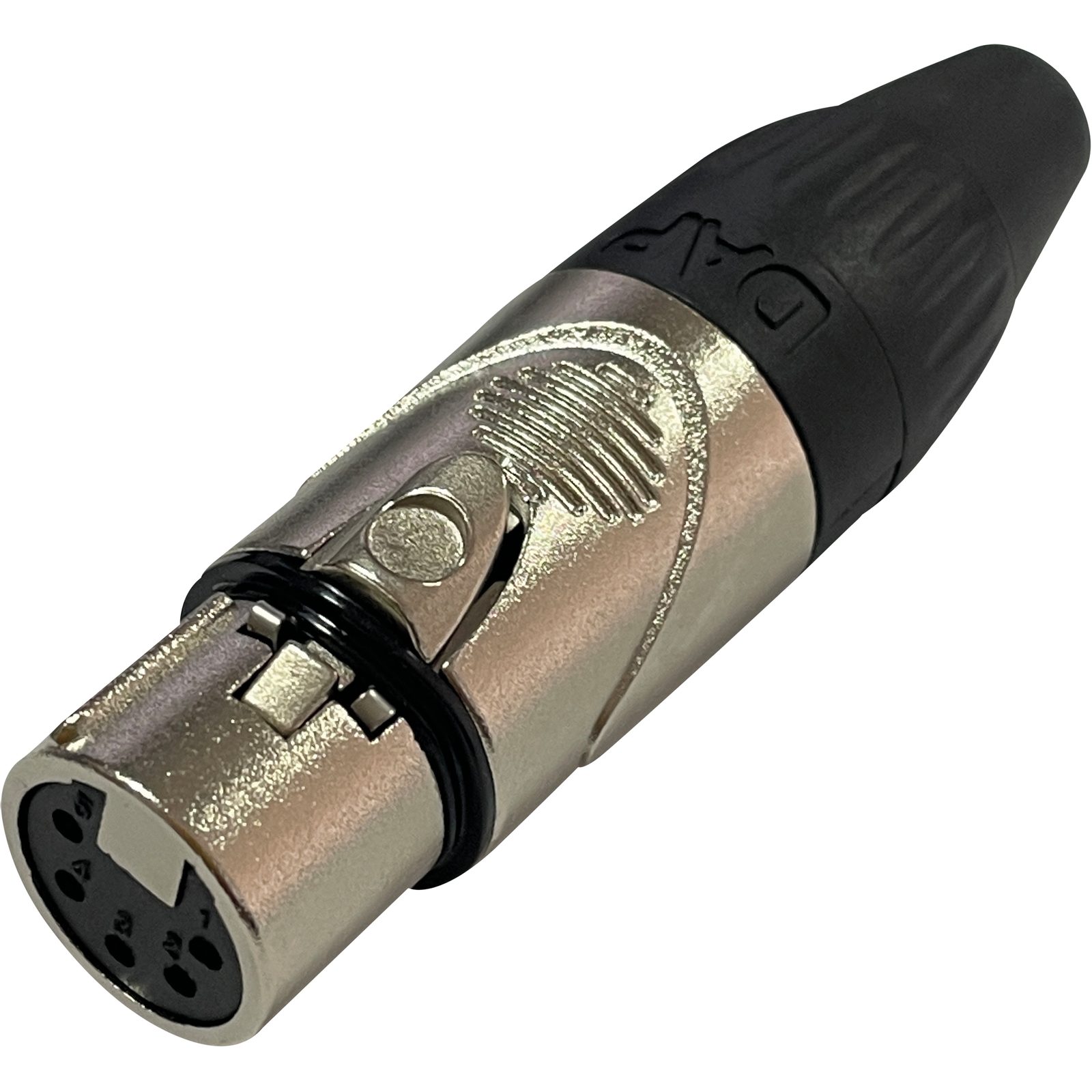 Connettore XLR 5P X-type Femmina Cromo - Alloggiamento Nickel - DAP XFX205NB