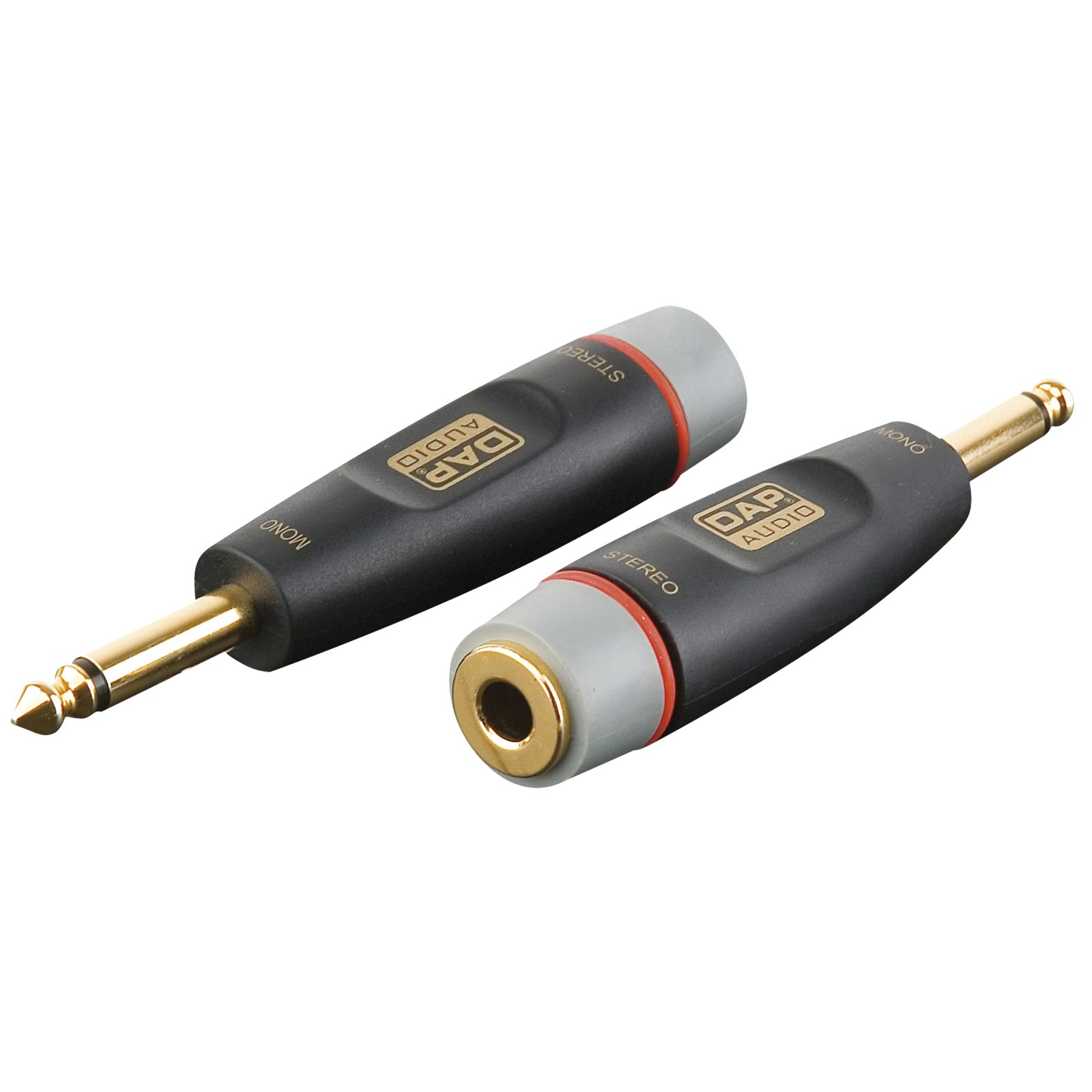 Adattatore audio jack maschio mono a jack femmina 6.3 mm - DAP XGA09