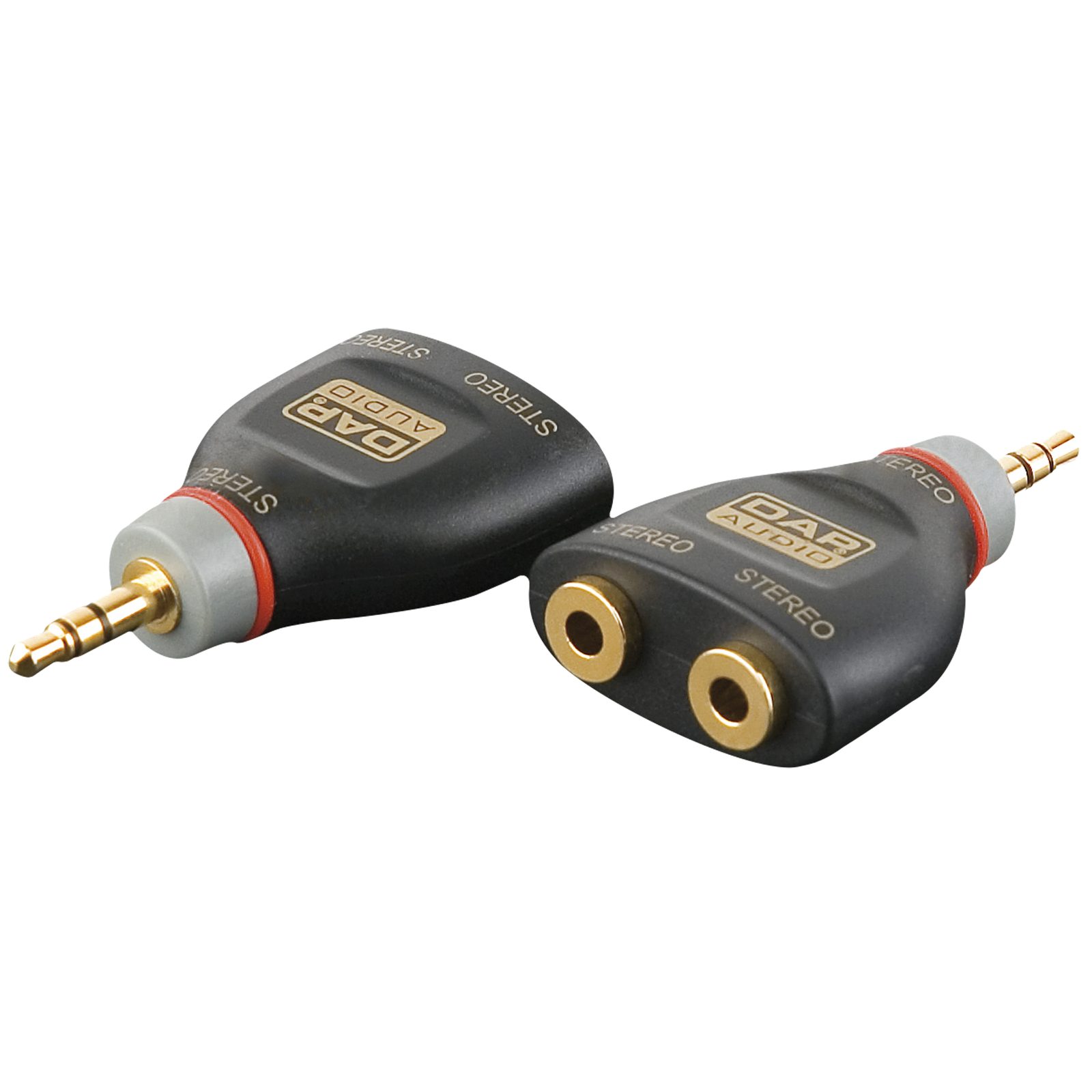 Adattatore mini-jack stereo maschio 3.5 mm a 2x mini-jack femmina 3.5 mm - DAP XGA15