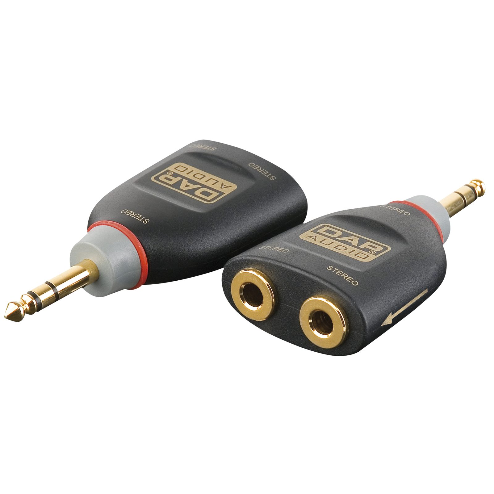 Adattatore audio Jack/M stereo a 2x Jack/F 6.3 mm - DAP XGA20