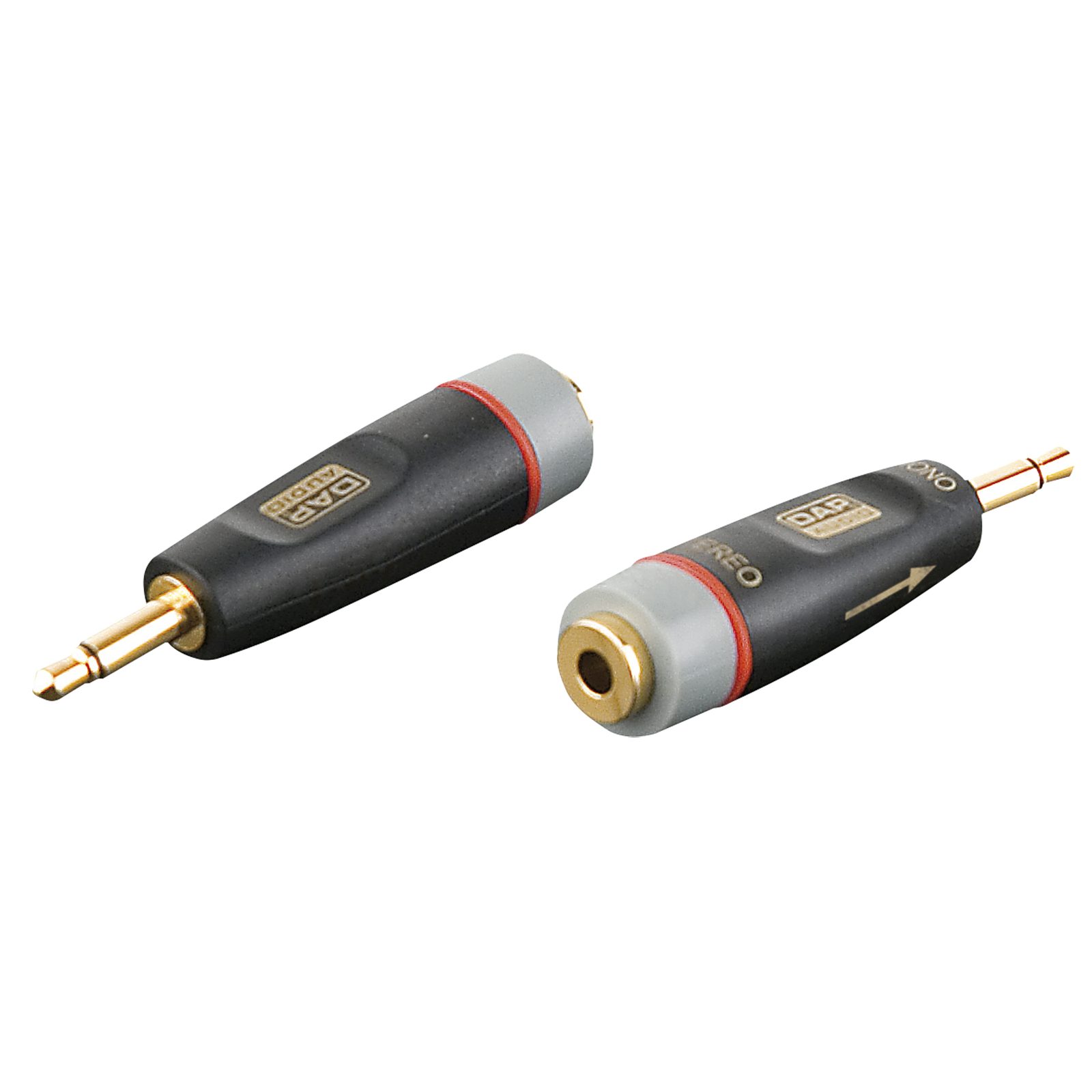 Adattatore mini-jack maschio mono a mini-jack femmina con resistori 10kΩ - DAP XGA43