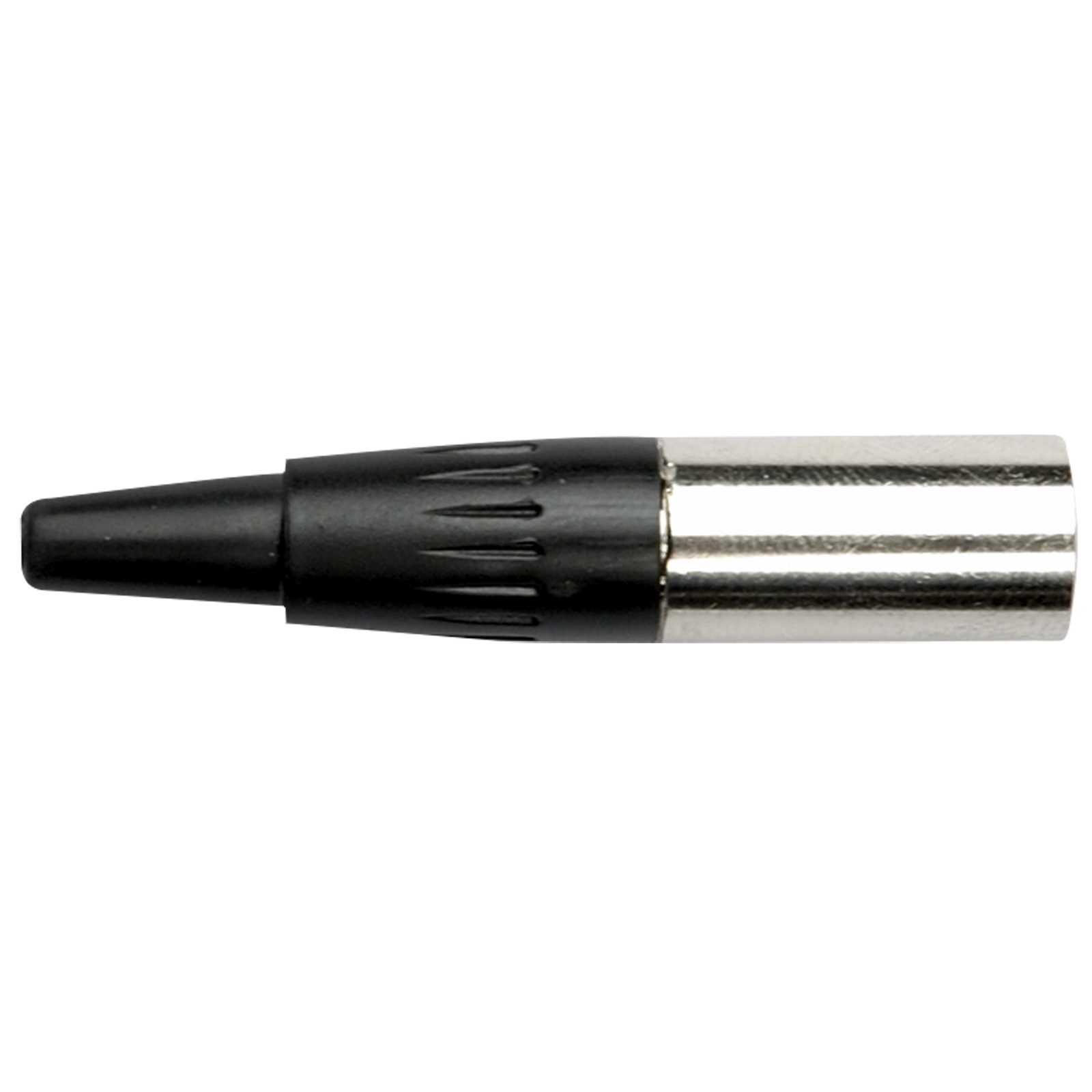 Connettore Mini XLR 4P maschio cappuccio nero - DAP XMK204NB