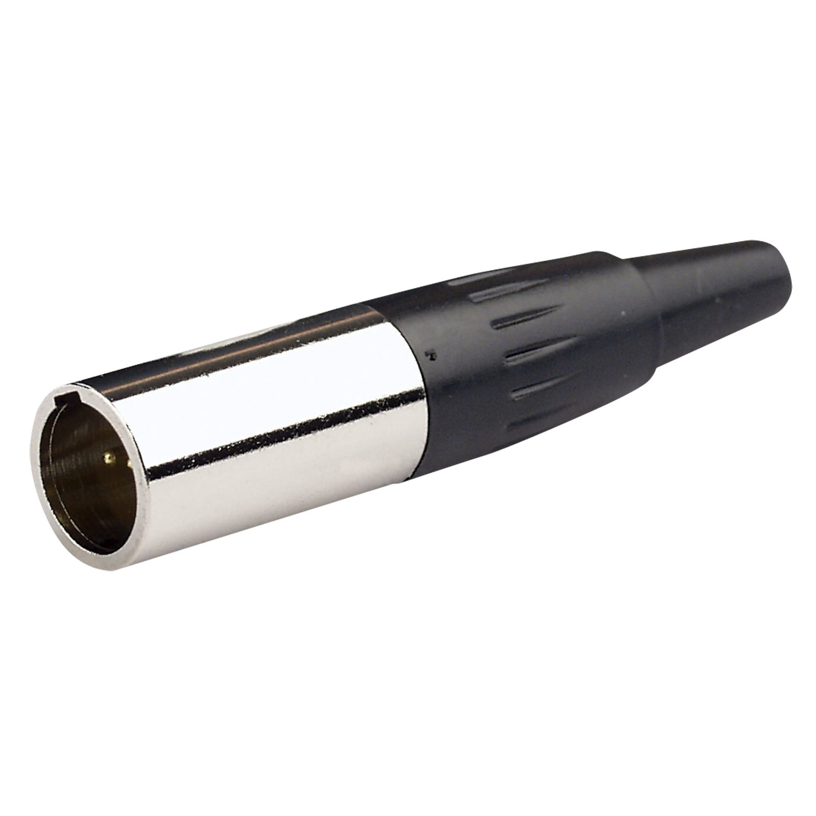 Connettore Mini XLR 4P maschio cappuccio nero - DAP XMK204NB